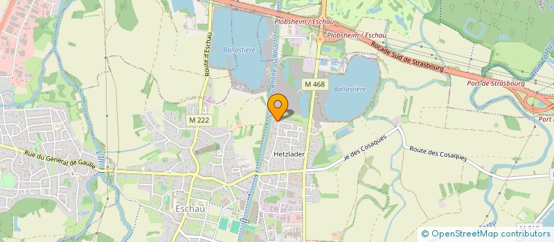 localisation de l'entreprise MONSIEUR ALEXIS TOURNEUR  ESCHAU