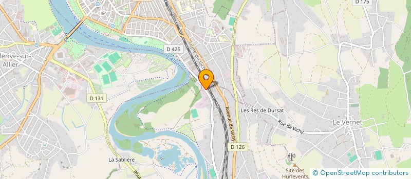 localisation de l'entreprise MONSIEUR ALEXIS TOURON  ABREST