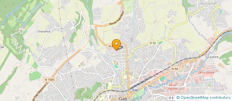 localisation de l'entreprise MONSIEUR ALEXIS TRABUC  GAP