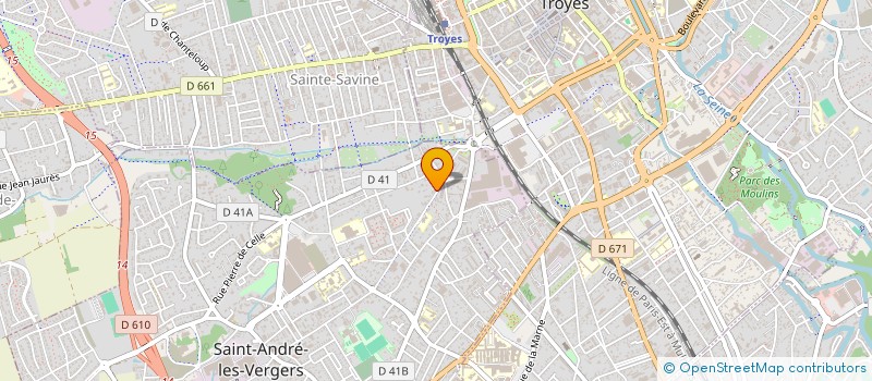 localisation de l'entreprise MONSIEUR ALEXIS TRAN à SAINT-ANDRE-LES-VERGERS