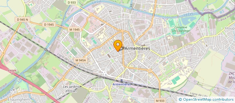 localisation de l'entreprise MONSIEUR ALEXIS TRASSAERT  ARMENTIERES