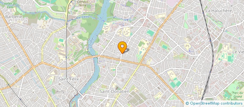 localisation de l'entreprise MONSIEUR ALEXIS TREBOUET à NANTES
