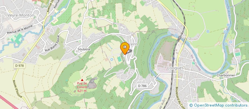 localisation de l'entreprise MONSIEUR ALEXIS TREILHES  CORENT