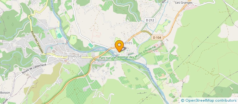 localisation de l'entreprise MONSIEUR ALEXIS TROUILHAS  ROSIERES