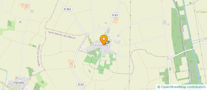 localisation de l'entreprise MONSIEUR ALEXIS TROUVE  TOURTENAY