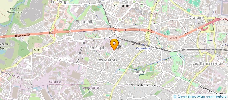 localisation de l'entreprise MONSIEUR ALEXIS TSIOPOULOS à COLOMIERS