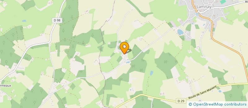 localisation de l'entreprise MONSIEUR ALEXIS TUFFIER  LAMNAY