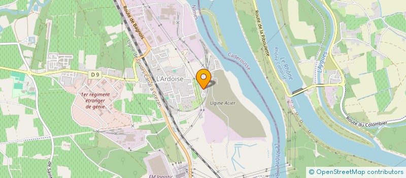 localisation de l'entreprise MONSIEUR ALEXIS VADAM  LAUDUN-L'ARDOISE