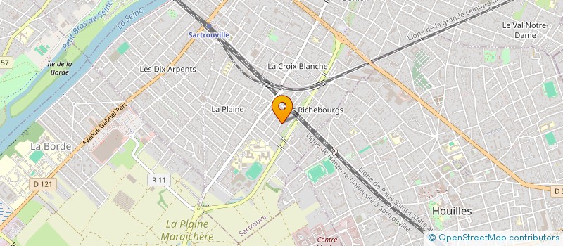 localisation de l'entreprise MONSIEUR ALEXIS VAISSIERE à SARTROUVILLE