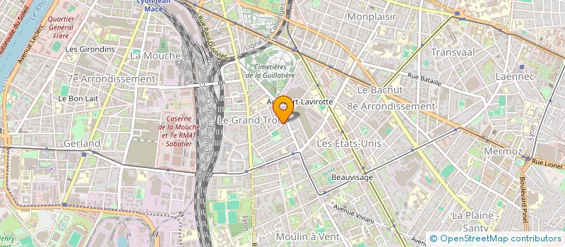 localisation de l'entreprise MONSIEUR ALEXIS VALCARCEL  LYON