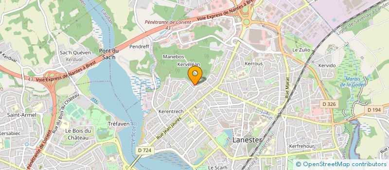 localisation de l'entreprise MONSIEUR ALEXIS VALENTIN  SAINT-PIERRE-D'IRUBE