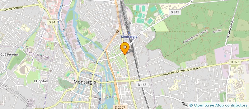 localisation de l'entreprise MONSIEUR ALEXIS VAN HOVE à MONTARGIS