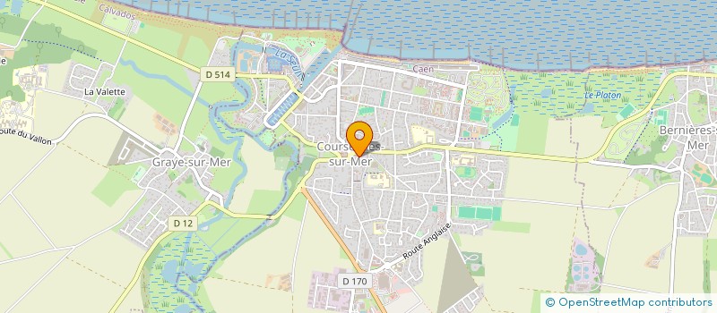 localisation de l'entreprise MONSIEUR ALEXIS VANN  COURSEULLES-SUR-MER