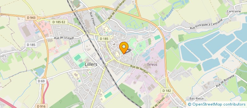 localisation de l'entreprise MONSIEUR ALEXIS VASSEUR  LILLERS