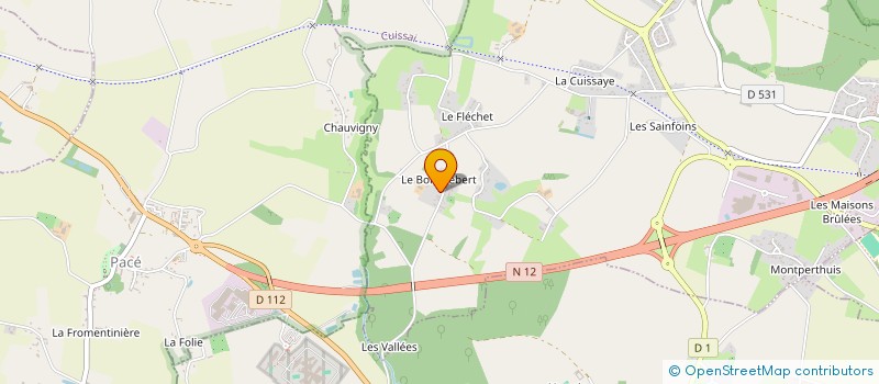 localisation de l'entreprise MONSIEUR ALEXIS VASTEL à LONRAI