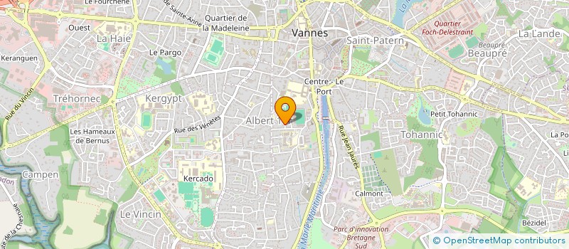 localisation de l'entreprise MONSIEUR ALEXIS VAUDRON à VANNES