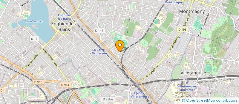 localisation de l'entreprise MONSIEUR ALEXIS VELASCO à DEUIL-LA-BARRE