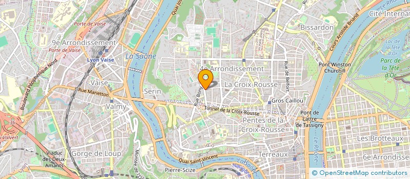 localisation de l'entreprise MONSIEUR ALEXIS VELAT  LYON