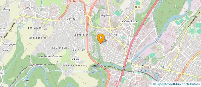 localisation de l'entreprise MONSIEUR ALEXIS VELLUT à ANNECY