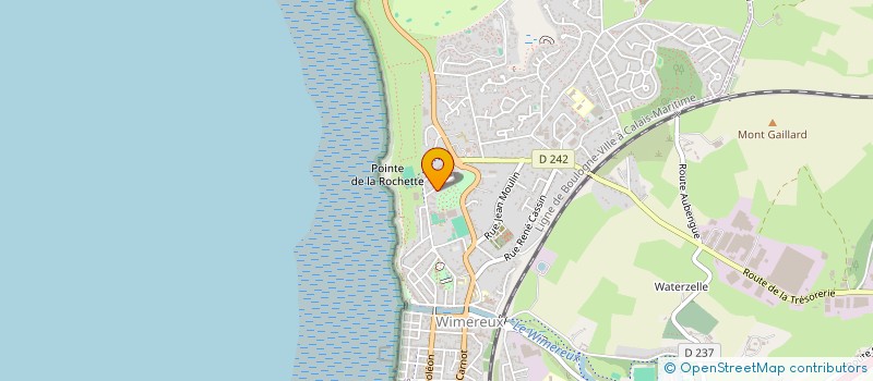 localisation de l'entreprise MONSIEUR ALEXIS VENEL  WIMEREUX