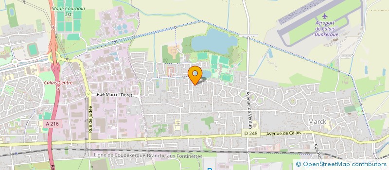 localisation de l'entreprise MONSIEUR ALEXIS VERCUCQUE  MARCK