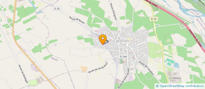 localisation de l'entreprise MONSIEUR ALEXIS VERNET  CABANNES