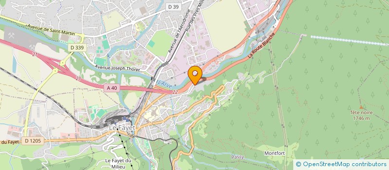 localisation de l'entreprise MONSIEUR ALEXIS VERNIS  PASSY