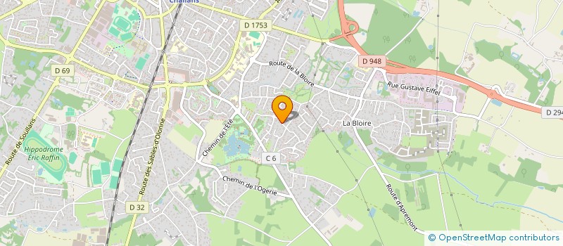 localisation de l'entreprise MONSIEUR ALEXIS VERON à CHALLANS