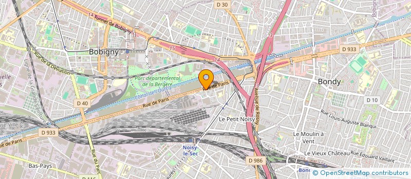 localisation de l'entreprise MONSIEUR ALEXIS VERONE à NOISY-LE-SEC