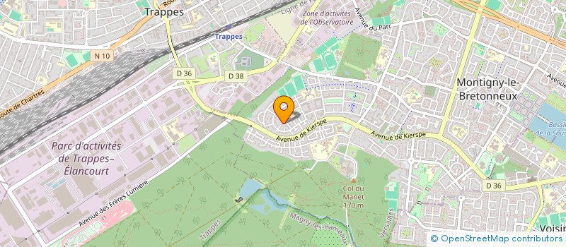 localisation de l'entreprise MONSIEUR ALEXIS VIGNAUD à MONTIGNY-LE-BRETONNEUX