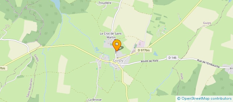 localisation de l'entreprise MONSIEUR ALEXIS VIGNERON à GUIPY