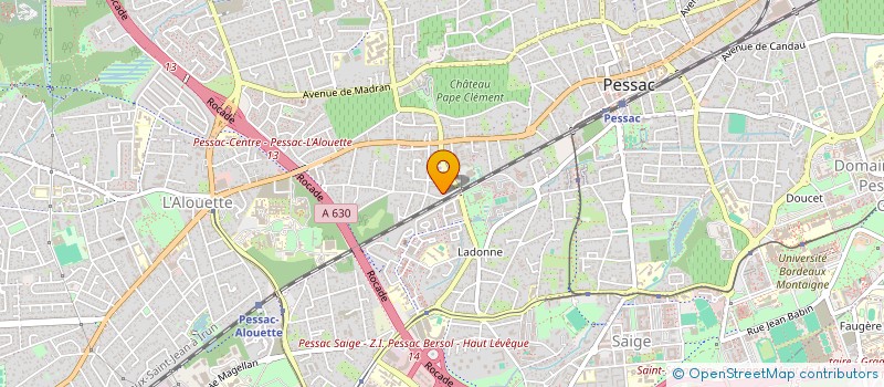 localisation de l'entreprise MONSIEUR ALEXIS VIGNOT  CENON