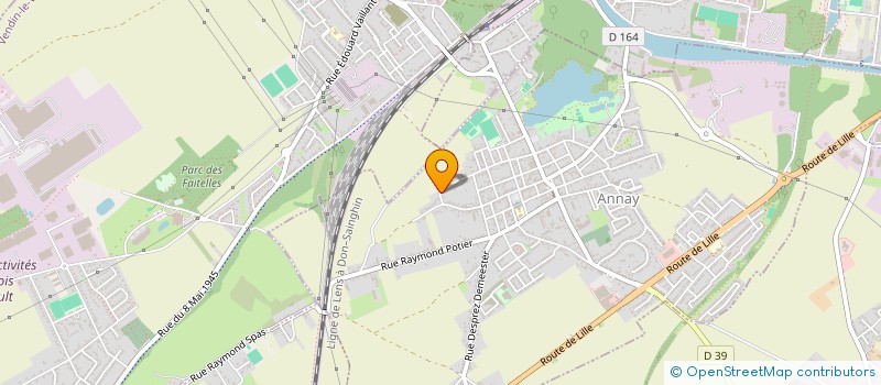 localisation de l'entreprise MONSIEUR ALEXIS VILELA  ANNAY