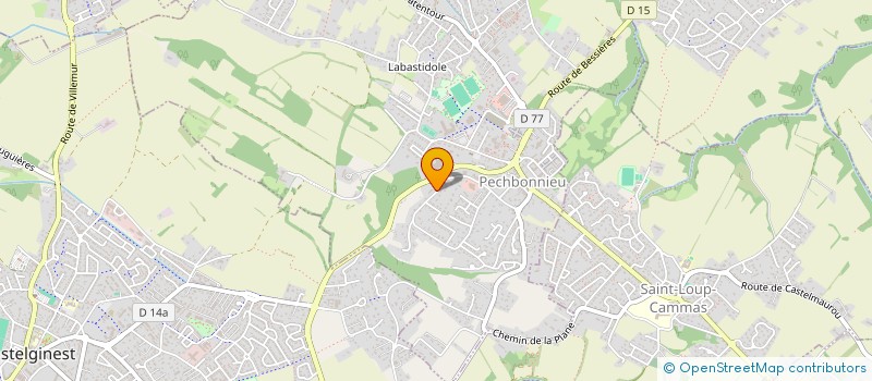 localisation de l'entreprise MONSIEUR ALEXIS VINCENT  PECHBONNIEU