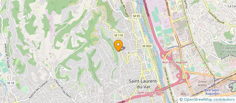 localisation de l'entreprise MONSIEUR ALEXIS VIVES à SAINT-LAURENT-DU-VAR