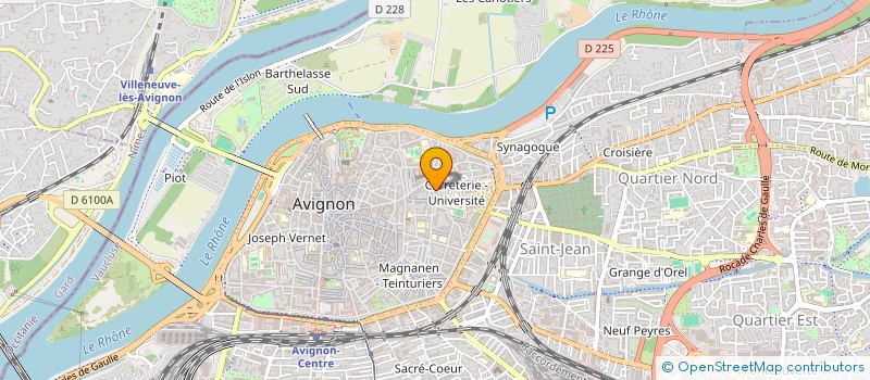 localisation de l'entreprise MONSIEUR ALEXIS WACH  AVIGNON