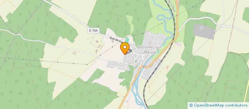 localisation de l'entreprise MONSIEUR ALEXIS WAFLER  BAZOILLES-SUR-MEUSE