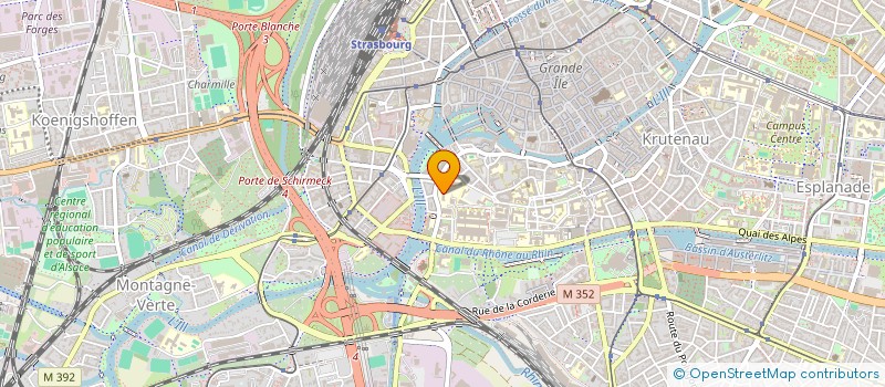 localisation de l'entreprise MONSIEUR ALEXIS WALCH  STRASBOURG