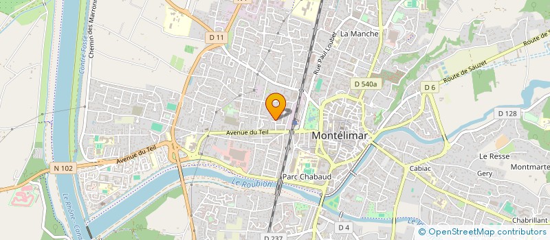 localisation de l'entreprise MONSIEUR ALEXIS WARGNY  MONTELIMAR