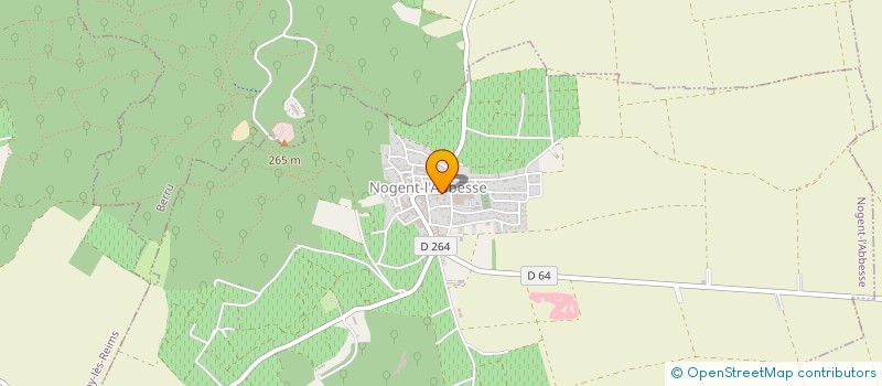 localisation de l'entreprise MONSIEUR ALEXIS WARNET  NOGENT-L'ABBESSE