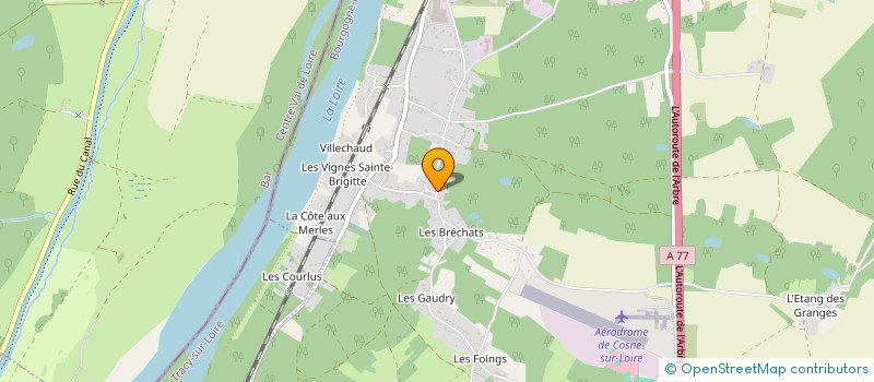 localisation de l'entreprise MONSIEUR ALEXIS WEISS à COSNE-COURS-SUR-LOIRE