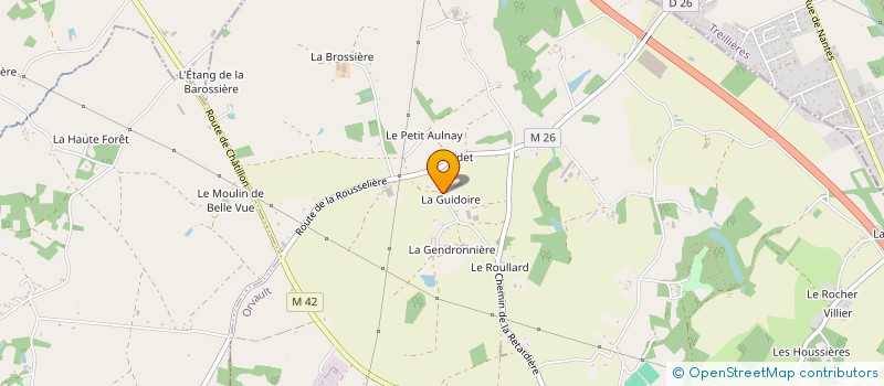 localisation de l'entreprise MONSIEUR ALEXIS WETTA à ORVAULT