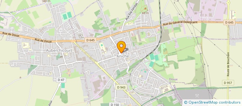 localisation de l'entreprise MONSIEUR ALEXIS WIDAWSKI  ANICHE