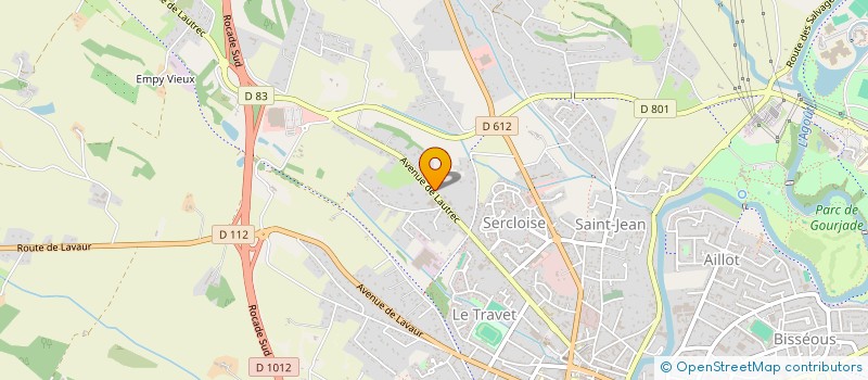 localisation de l'entreprise MONSIEUR ALEXIS WINDEL  CASTRES