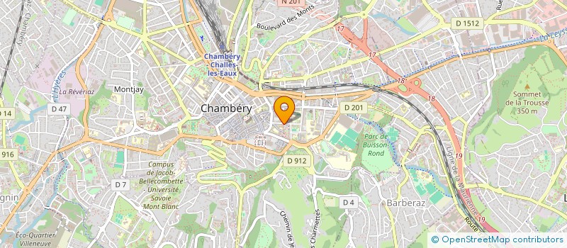 localisation de l'entreprise MONSIEUR ALEXIS WINDPASSINGER à CHAMBERY