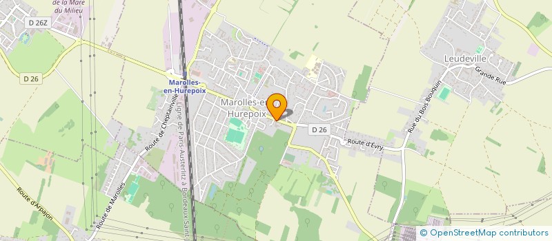 localisation de l'entreprise MONSIEUR ALEXIS ZAPPOLI  LEUDEVILLE