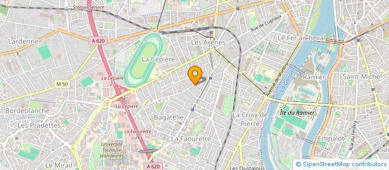 localisation de l'entreprise MONSIEUR ALEXISS TUBIANA à TOULOUSE