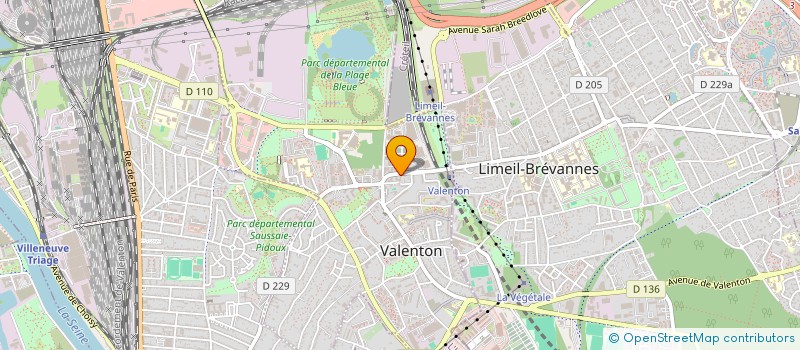 localisation de l'entreprise MONSIEUR ALEXSANDER MENDES PEREIRA  VALENTON