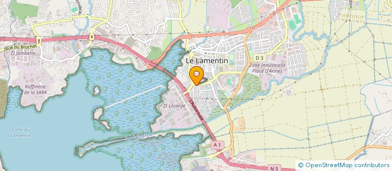 localisation de l'entreprise MONSIEUR ALEXY ALEXER--MODESTE  LE LAMENTIN