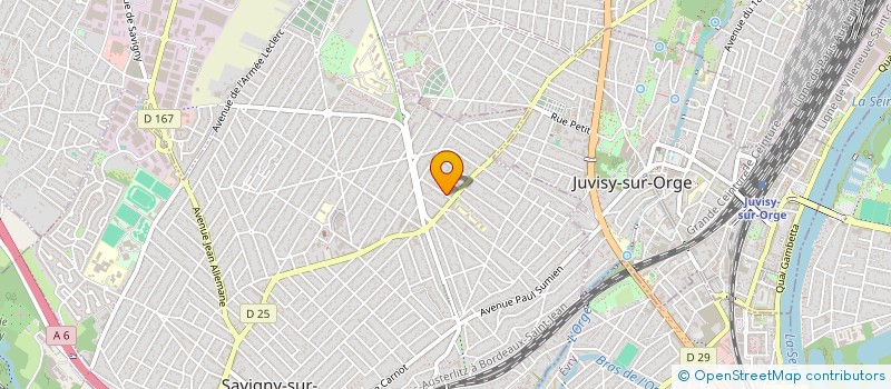 localisation de l'entreprise MONSIEUR ALEXY ANDRADE  SAVIGNY-SUR-ORGE